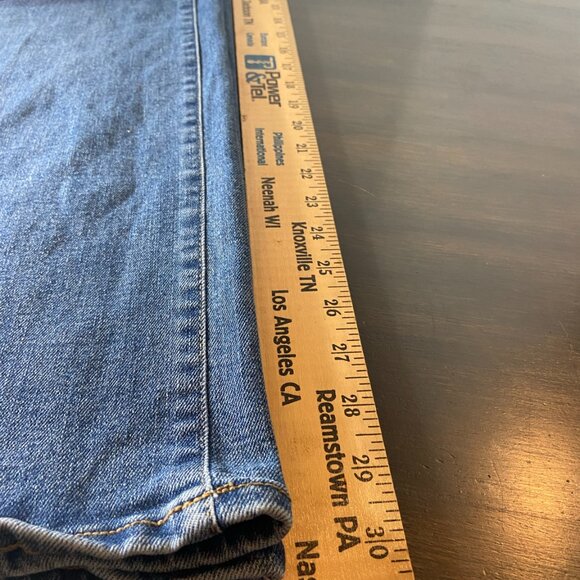 Well Worn Wide Leg Jeans Women’s 10 High Rise Blue Denim NWT - Picture 8 of 10